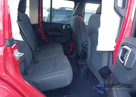 2025 Jeep Wrangler 4-Door Sahara 4X4 from USA, damaged, VIN 1C4PJXEN9SW592426